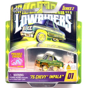 LOW RIDERS SHOW GLOW SERIES 2 - '75 CHEVY IMPALA���[���C�_�[�E�V���[ �O���[�E�V���[�Y2 - '75 �V�F�r�[�E�C���p��