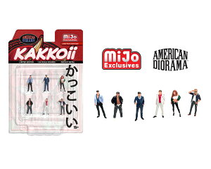 MiJo TOYS EXCLUSIVE AMERICAN DIORAMA-1:64 FIGURES -KAKKOII MiJo TOYS����@�A�����J���W�I���} 1:64�X�P�[���t�B�M�A - ����������