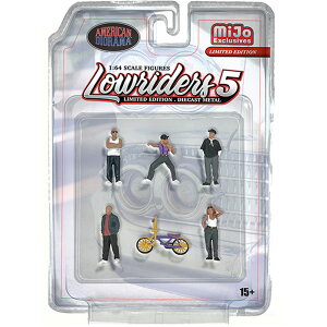 MiJo TOYS EXCLUSIVE AMERICAN DIORAMA-1:64 FIGURES - LOW RIDERS 5 MiJo TOYS����@�A�����J���W�I���} 1:64�X�P�[���t�B�M�A - ���[���C�_�[�Y5