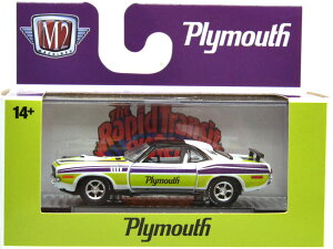 M2 1/64 1971 PLYMOUTH CUDA 440 1971 �v���}�X�E�N�[�_ 440 Auto-Thentics Release S142