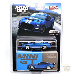 MiJo TOYS EXCLUSIVE - SHELBY GT500 DRAGON SNAKE CONCEPT (PERFORMANCE BLUE)MiJo ���� - �V�F���r�[GT500 �h���S���X�l�[�N�E�R���Z�v�g(�p�t�H�[�}���X�E�u���[)�A�����J�@MiJo Toys ����@���n���h��
