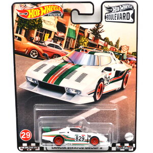 MATTEL HOTWHEELS BOULEVARD SERIES - LANCIA STRATOS GRUOUP 5�}�e���@�z�b�g�E�B�[���@�u���o�[�h�V���[�Y- �����`���E�X�g���g�X�@�O���[�v5