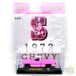 M2 MACHINE 1/64 RIVERSIDE SHOW EXCLUSIVE - 1973 CHEVROLET CHEYENNE 10 S���o�[�T�C�h�V���[���� - 1973 �V�{���[�E�V���C�A��10�@S