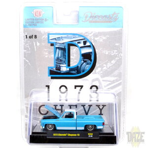 M2 MACHINE 1/64 RIVERSIDE SHOW EXCLUSIVE - 1973 CHEVROLET CHEYENNE 10 D���o�[�T�C�h�V���[���� - 1973 �V�{���[�E�V���C�A��10�@D