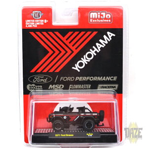 M2 MACHINE 1/64 EXCLUSIVE - 1971 FORD BRONCO - YOKOHAMA MiJo  - 1971 tH[hEuR - Rn}^C