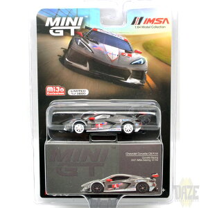 MiJo TOYS EXCLUSIVE - CHEVROLET CORVETTE C8.R #4 IMSA 12 Hrs OF SEBRING (GRAY) CHASE CAR@MiJo @V{[ Rxbg C8.R #4 IMSA ZuO12 (O[) `FCXJ[