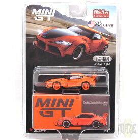 MiJo TOYS - PANDEM TOYOTA GR SUPRA V1.0 (ORANGE) CHASE CARアメリカ　MiJo Toys 限定　パンデム・トヨタ・スープラ V1.0 (オレンジ) チェイスカー - 左ハンドル仕様