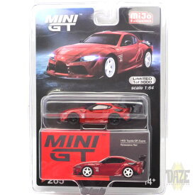 MiJo TOYS - HKS TOYOTA GR SUPRA(RENAISSANCE RED)-CHASE CARアメリカ　MiJo Toys 限定　HKS トヨタ・スープラ (ルネサンス・レッド) チェイスカー　- 左ハンドル仕様