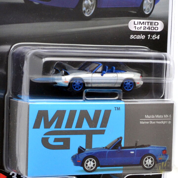 楽天市場】MiJo TOYS - MAZDA MNIATA MX-5 MARINER BLUE HEADLIGHT UP  