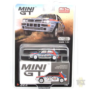 MiJo TOYS - LANCIA DELTA HF INTEGRALE EVOLUZIONE 1992 RALLY 1000 LAKES WINNER #3 (CHASE CAR)AJ@MiJo Toys  `A f^ HF CeO[ G{cBI[l1000΃[ 1992 EBi[J[ #3 (`FCXJ