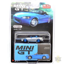 MiJo TOYS - HONDA S2000 (AP2) LAGUNA BLUE PEARL - LHD CHASE CARアメリカ　MiJo Toys 限定 ホンダS2000 (AP2) ラグナ・ブルー・パール- 左ハンドル仕様 チェイスカー