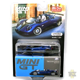 MiJo TOYS - PAGANI ZONDA HP (BARCHETTA BLUE) CHASE CARアメリカ　MiJo Toys 限定　パガーニ・ゾンダ HP (バルケッタ ブルー) チェイスカー- 左ハンドル仕様
