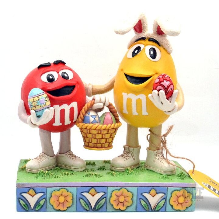 楽天市場】M&Ms EASTER RED & YELLOW - JIM SHORE STATUE 