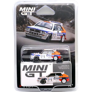 MINI-GT 1/64 LANCIA DELTA HF INTEGRALE EVOLUZIONE #1 1993 RALLYE MONTE CARLO �����`�A �f���^ HF �C���e�O���[�� �G�{���c�B�I�[�l �����e�J���������[ 1993 #1