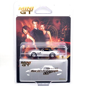 MINI-GT 1/64 BMW Z8 �gThe World Is Not Enough�h (ENGLISH PACKING) BMW Z8 �u���[���h�E�C�Y�E�m�b�g�E�C�i�t�v �p��Ńp�b�P�[�W