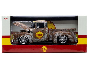 M2 1/24 1956 FORD F-100 - SHELL WEATHERED 1956 �t�H�[�h F-100 - �V�F���E�E�F�U�[�h