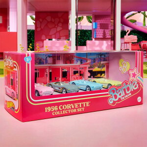 HOTWHEELS BARBIE THE MOVIE HOT WHEELS CORVETTE 4-PACK �o�[�r�[�U�E���[�r�[�@�z�b�g�E�B�[���E�R���x�b�g 4 �p�b�N
