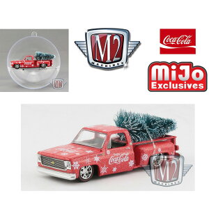 M2 MACHINES 1/64 MiJo EXCLUSIVE-COCA COLA ORNAMENT - 1974 CHEVROLET STEPSIDE M2}VY 1/64 MiJo  - RJER[@I[ig - 1974 V{[EXebvTCh