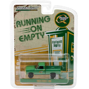 GREENLIGHT 1/64 RUNNING ON EMPTY 1969 FORD F-100 - QUAKER STATE 1969@tH[hF-100 - NG[J[Xe[g