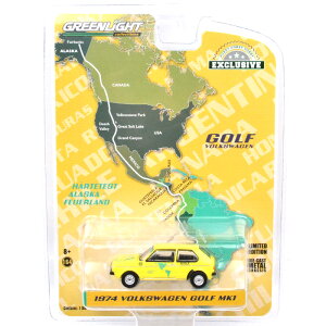 GREENLIGHT 1974 VOLKSWAGEN GOLF MK1 - ARGENTINA CAR #1 1974 tHNX[QESt MK1 - A[`J[@#1
