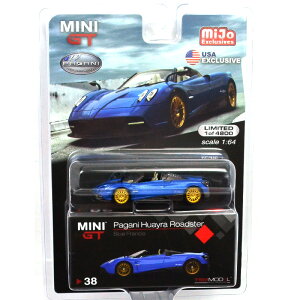 MINI GT PAGANI HUAYRA ROADSTER (BLUE FRANCIA) - LHD MiJo @pK[jEEAC@[hX^[@(u[@tVA)nhdl