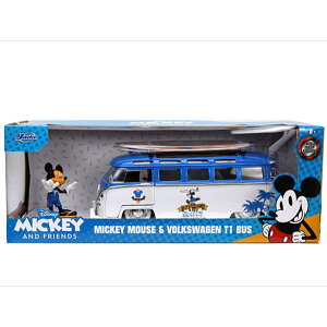 JADATOS 1/24 DISNEY MICKEY MOUSE-1962 VW T1 BUS & MICKEY1962 tHNX[Q T1 oX & ~bL[EtBMA