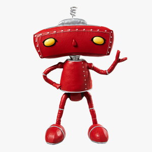MATTEL CREATIONS BAD ROBOT PLUSH COLLECTIBLE �}�e���N���G�[�V�����Y �o�b�h�E���{�b�g�@�v���b�V���E�R���N�e�B�u��