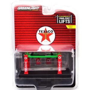 GREENLIGHT 1/64 FOUR-POST LIFTS SERIES 2 - (TEXACO)�t�H�[�|�X�g�E���t�g �V���[�Y2 - (�e�L�T�R)