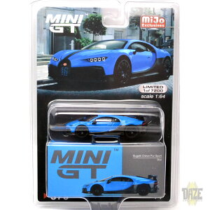 MiJo TOYS EXCLUSIVE - BUGATTI CHIRON PUR SPORT (BLUE)MiJo ����@�u�K�b�e�B�E�V�����E�s���[���X�|�[��(�u���[)�A�����J�@MiJo Toys ����@���n���h��