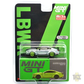 MiJo TOYS EXCLUSIVE - LB★WORKS FORD MUSTANG (GRABBER LIME) CHASE CARアメリカ　MiJo Toys 限定　LB★ワークス　フォード・マスタング (グラバーライム) チェイスカー