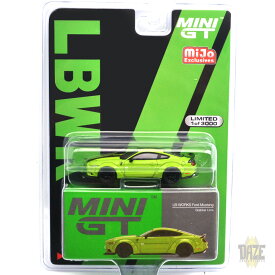 MiJo TOYS EXCLUSIVE - LB★WORKS FORD MUSTANG (GRABBER LIME)アメリカ　MiJo Toys 限定　LB★ワークス　フォード・マスタング (グラバーライム)