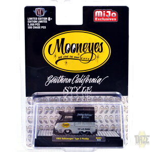 M2 MACHINES EXCLUSIVE - 1960 CUSTOM VOLKSWAGEN SHORT PICKUP W/CANVAS COVER - MOONEYES LIMITED MiJo  -1960 JX^EtHNX[QEV[gEsbNAbv EBY@LoXJo[ - [ACYE