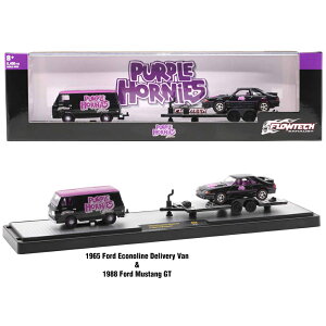 M2 1/64 AUTO-HAULERS 1965 FORD ECONOLINE DELIVERY VAN & 1988 FORD MUSTANG GT 1965 tH[hEGRmCEfo[o & 1988 tH[hE}X^OGT