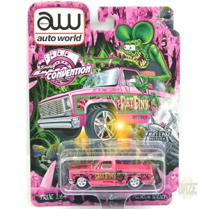2023 SUPERCON EXCLUSIVE - CHEVROLET SILVERADO LOW RIDER - RAT FINK�@2023 ���X�x�K�X�X�[�p�[�R���x���V�����E�G�N�X�N���[�V�u - �V�{���[�E�V���o���[�h�E���[���C�_�[ - ���b�g�t�B���N