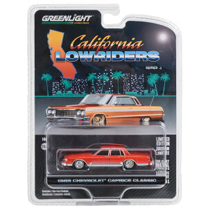 CALIFORNIA LOW RIDERS SERIES 3�@- 1989 CHEVROLET CAPRICE CLASSIC (CUSTOM RED)�J���t�H���j�A�E���[���C�_�[�Y�E�V���[�Y3 - 1989 �V�{���[�E�J�v���X(�J�X�^���E���b�h)
