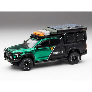 XOVERLAND X DIECAST DALK EXCLUSIVE - TOYOTA TUNDRA ORION AFRICA EXPEDITION (CHROME GREEN CHASE CAR)XI[o[h x _CLXgg[N  - g^E^hEII AtJ GNXyfBV (N[