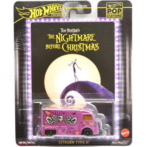 MATTEL HOTWHEELS 1/64 NIGHTMARE BEFORE CHRISTMAS - CITROEN TYPE H@iCgA[ErtHAENX}X - VgGE^Cv H@POP CULTURE |bvJ`[@USŃA\[g 2025 "M" CASE