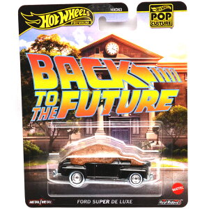 MATTEL HOTWHEELS BACK TO THE FUTURE - FORD SUPER DE LUXE�@�o�b�N�g�D�U�t���[�`���[ - �t�H�[�h�E�X�[�p�[�f���b�N�X�@POP CULTURE �|�b�v�J���`���[�@US�ŃA�\�[�g 2025 "J" CASE