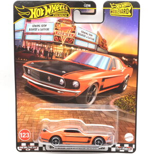 MATTEL HOTWHEELS '69 FORD MUSTANG BOSS 302 '69 �t�H�[�h�E�}�X�^���O�E�{�X 302 BOULEVARD SERIES 123