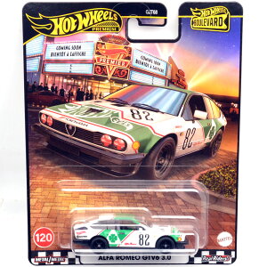 MATTEL HOTWHEELS ALFA ROMEO GTV6 3.0 At@IE GTV6 3.0 BOULEVARD SERIES 120