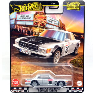 MATTEL HOTWHEELS '80 MERCEDES-BENZ 500 SLC RALLE�@'80 �����Z�f�X�E�x���c 500 SLC �����[ BOULEVARD 131