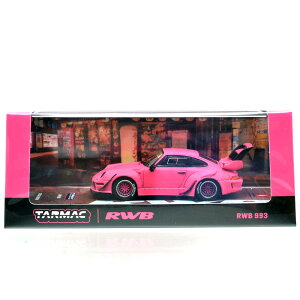 PDX 2025 ECXCLUSIVE - RWB 993 (MATT PINK) - TARMAC WORKS 1/64�@PDX 2025 ����@RWB 993 (�}�b�g�s���N) �^�[�}�b�N���[�N�X1/64