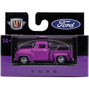M2 1/64 1956 FORD F-100 TRUCK - CUSTOM�@1956 �t�H�[�h F-100 �g���b�N - �J�X�^���@Auto-Thentics Release 100