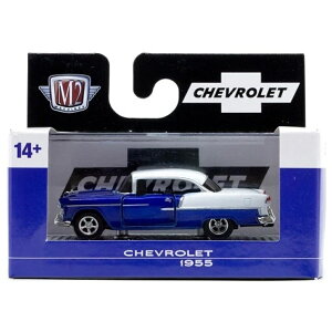 M2�@1/64�@1955 CHEVROLET BEL AIR HARD TOP CUSTOM�@1955 �V�{���[�E�x���G�A�E�n�[�h�g�b�v�E�J�X�^���@Auto-Thentics Release 99