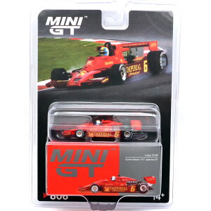 MINI-GT 1/64 LOTUS 78 #3 GUNNAR NILSSON 1977 JAPANESE GP�@���[�^�X 78 1977 #3 ���{�O�����v�� �O���i�[�E�j���\��