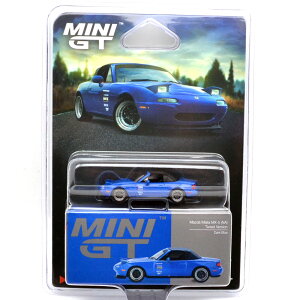 MINI-GT 1/64 MAZDA MIATA MX-5 (NA) TUNED VERSION (DARK BLUE)�@�}�c�_ �~�A�[�^ MX-5 (NA) �`���[�j���O�o�[�W���� (�_�[�N�u���[)