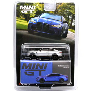 MINI-GT 1/64 BMW M4 COMPETITION (G82) (PORTIMAO BLUE) CHASE CAR BMW M4 �R���y�e�B�V���� (G82) (�|���e�B�}�I�u���[) �`�F�C�X�J�[