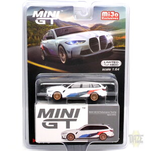 MINI-GT 1/64 BMW M3 PERFORMANCE TOURING (ALPINE WHITE) BMW M3 M�p�t�H�[�}���X �c�[�����O (�A���s���z���C�g)