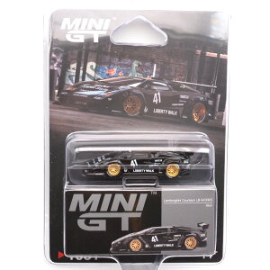 MINI GT 1/64 LAMBORGHINI COUNTACH LB-WORKS (BLACK) �����{���M�[�j �J�E���^�b�N LB-WORKS (�u���b�N)