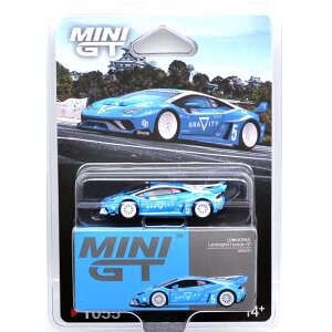 MINI-GT 1/64 LB��WORKS LAMBORGHINI HURACAN GT GRAVITY (BLUE) �����{���M�[�j �E���J�� LB��WORKS GT GRAVITY